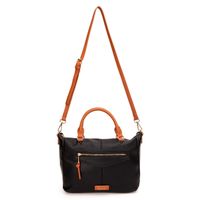 Cartera  Dos Asas Mediana  Gacel  Negro  Car3486