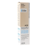 Tinte Permanente Anti-Edad En Crema Liquida Para Cabellos Rubios De 60 ml Rubio Calido Age