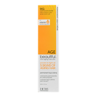 Tinte Permanente Anti-Edad En Crema Liquida De 60 ml Rubio Dorado Muy Claro 10G Age