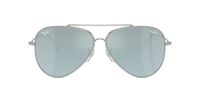 Anteojos De Sol Ray-Ban RBR0101S Aviator Reverse Plateado Unisex