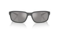 Anteojos De Sol Arnette 0AN4373 Matte Dark Grey Grey Mirror Silver 80 Polar Hombre