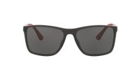 Anteojos De Sol Jean Monnier 0J84172 Matte Transparent Dark Grey Dark Grey Hombre