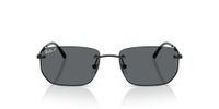 Anteojos De Sol Ray-Ban RB3768 Black Dark Grey Polar Negro Unisex