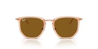 Anteojos De Sol Ray-Ban RB4451 Transparent Beige Brown Café Unisex