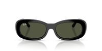 Anteojos De Sol Ray-Ban RB2221 Black Green Negro Mujer
