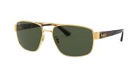 Lentes De Sol Ray-Ban RB3663 Dorado Hombre