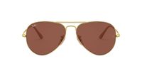 Lentes De Sol Ray-Ban RB3689 Aviator Metal Ii Dorado Unisex