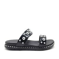 Sandalia Negra Mujer C5851 Gotta