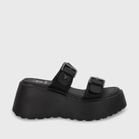 Sandalia Plataforma Negro Mujer 53721 Gotta