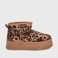 Botin Plataforma Animal Print Mujer 48111 Gotta