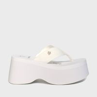 Sandalia Plataforma Blanca Mujer 25620 Gotta