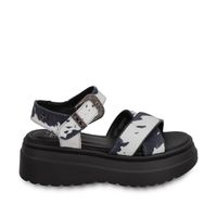 Sandalia Plataforma Animal Print Mujer 55923 Gotta