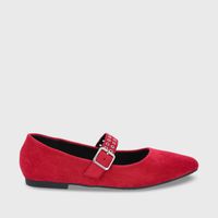 Ballerina Roja Mujer 54011 Gotta