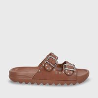 Sandalia Plana Café Mujer 52060 Gotta