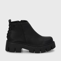 Botin Plataforma Negro Mujer 55260 Gotta