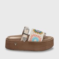 Sandalia Plataforma Multicolor Mujer 55942 Gotta