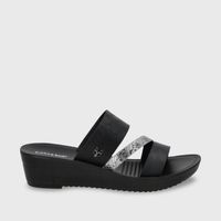 Sandalia Plataforma Negro Mujer 13221 Gotta
