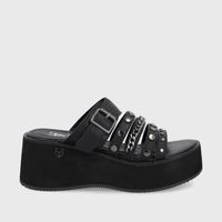 Sandalia Negra Mujer 45841 Gotta