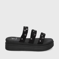 Sandalia Negra Mujer 43012 Gotta