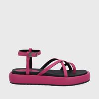 Sandalia Plana Fucsia Mujer 35210 Gotta