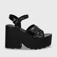 Sandalia Negra Mujer 15692 Gotta