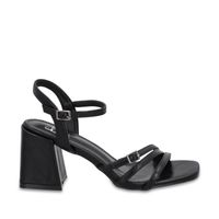 Sandalia Taco Negra Mujer 35134 Gotta