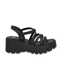 Sandalia Plataforma Negra Mujer 65940 Gotta