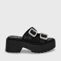 Sandalia Plataforma Negro Mujer 45985 Gotta