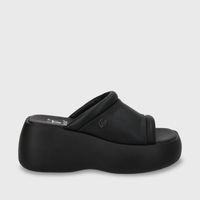 Sandalia Plataforma Negra Mujer 25223 Gotta