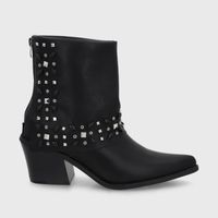 Botin Taco Negro Mujer 33768 Gotta