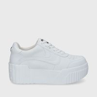 Zapatilla Blanca Cuero Mujer 13142 Gotta