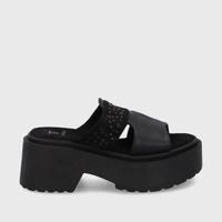 Sandalia Negra  Mujer 45983 Gotta