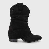Bota Taco Negra Mujer 53781 Gotta