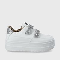 Zapatilla Plataforma Blanca Mujer 38561 Gotta