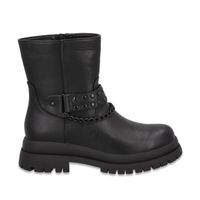 Botin Plataforma Negro Mujer 6584101 Gotta