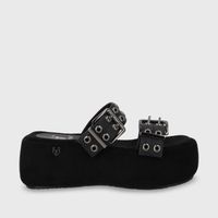 Sandalia Plataforma Negro Mujer 55961 Gotta