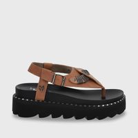 Sandalia Plataforma Café Mujer 1576F Gotta