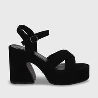 Sandalia Negra Mujer 45701 Gotta
