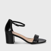 Sandalia Negra Mujer C6161 Gotta