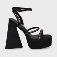 Sandalia Negra Mujer 45931 Gotta