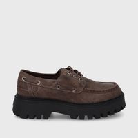 Zapato Plataforma Café Mujer 46302 Gotta