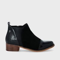 Botín Negro Mujer 13553 Gotta