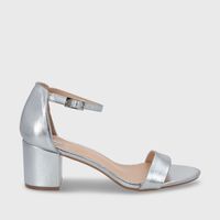 Sandalia Plateada Mujer C6161 Gotta