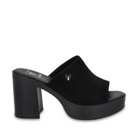 Sandalia Taco Negra Mujer 65920 Gotta