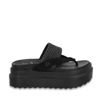 Sandalia Plataforma Negra Mujer 25234 Gotta