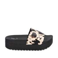Sandalia Plataforma Animal Print Mujer 64020 Gotta
