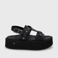 Sandalia Plataforma Negro Mujer 55941 Gotta