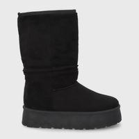 Bota Plataforma Negra Mujer 48114 Gotta