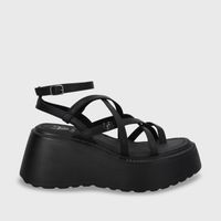Sandalia Plataforma Negro Mujer 53722 Gotta