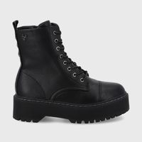 Botín Plataforma Negro Mujer 45762 Gotta